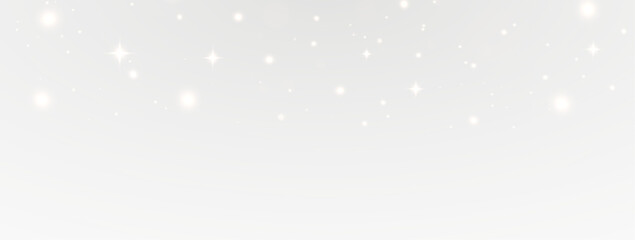 PNG glowing stardust with luminous festive dust