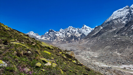 mountain landscape in the alps