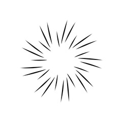 Obraz premium Abstract comic effect