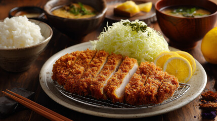 schnitzel with lettuce