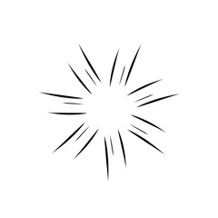 Obraz premium Abstract comic effect