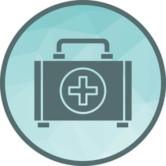 First Aid Kit icon vector image. Suitable for mobile apps, web apps and print media.