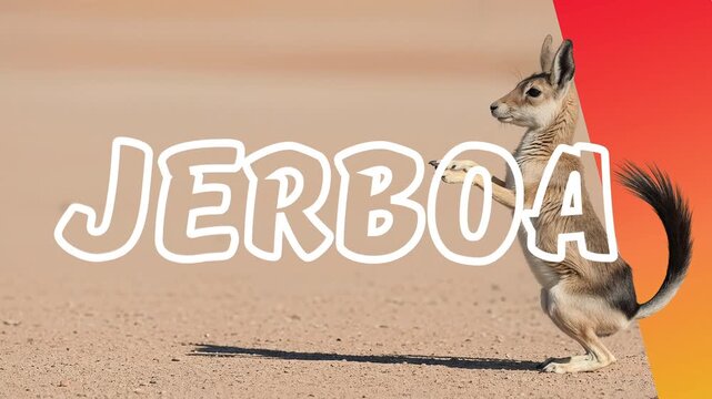 Educational animated video about the jerboa rodent