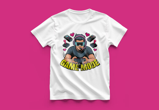 Gaming Tshirt Design Template
