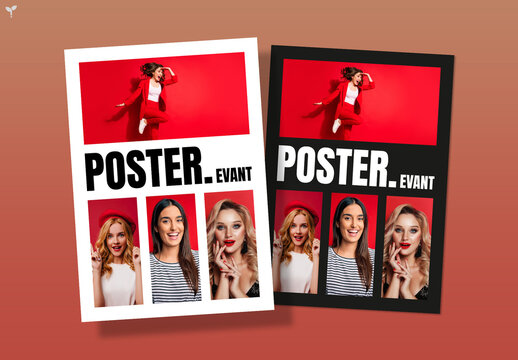Clean Event Poster Design