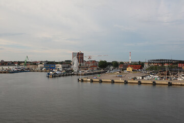 Fototapeta premium Hafengebiet