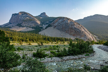 Mountains Rise Above The Headwaters