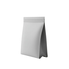 Blank packaging bag for product mockups isolated PNG with Transparent Background