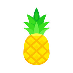 Pineapple Fruit Colored Icon