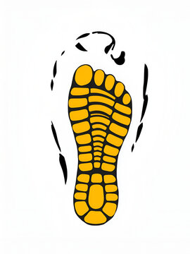 nvis25 NewVectorIllustrationSign nvis - sole - shoeprints . shoe vector trail . footprint . track banner . human tracks background . black transparent sign . 4to1 . AI 10 / EPS 10 . g11258