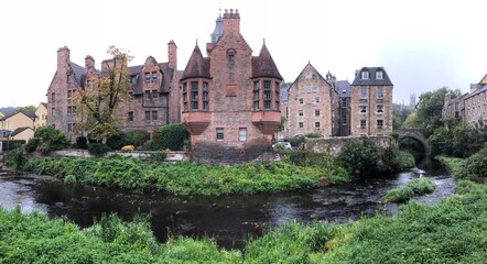 castle in the river, fairytale Dean Village 