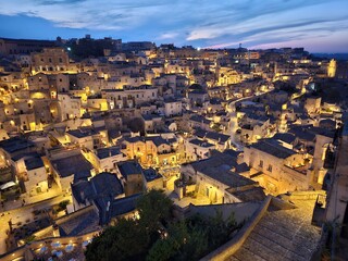 Obraz premium Matera Basilikata Italien