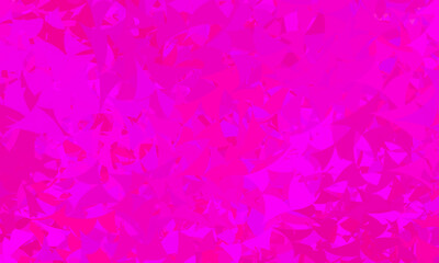 Abstract geometric vibrant pink background featuring a mosaic of sharp triangle shapes for a modern, energetic feel.
