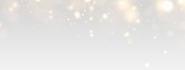 Elegant PNG stardust with glowing golden glitter, radiant confetti and sparkling particles, abstract festive background, luxury holiday card illustration with dazzling magical illumination.