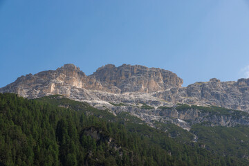 Hiking near Landro lake - Italy