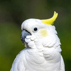 Close-up of a white cockatoo