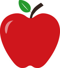 Simple Red Apple