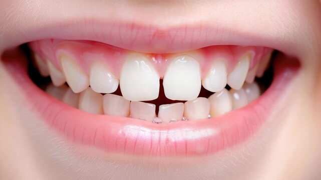 Happy Child Showing Perfect Teeth