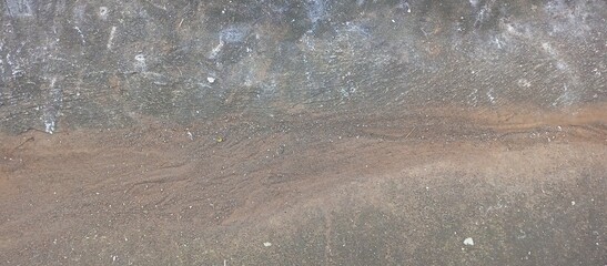 Gritty Concrete Surface with Dust and Dirt