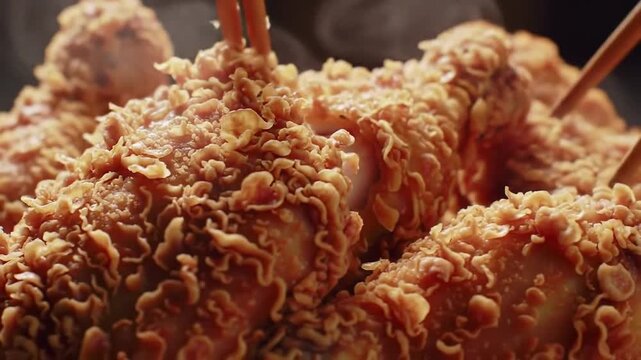 Crispy Ramen-Crusted Chicken A Delicious Food Fusion