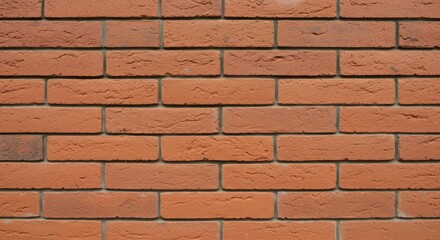 Obraz premium Reddish brown brick wall texture pattern