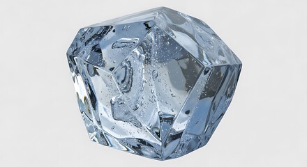 Ice Cube, Clear, Transparent, Geometric, Cool.