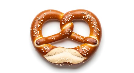 Delicious Golden Brown Pretzel.