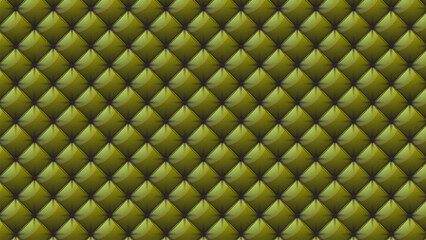 Luxurious Olive Green Upholstery Seamless Pattern