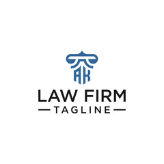 AK law logo design inspiration