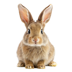 Obraz premium Cute rabbit, isolated on white background. ,PNG. AI Generated.