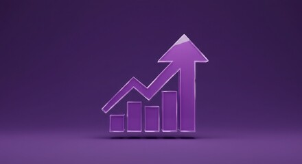 business graph with arrows