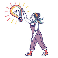 funny cartoon man with megaphone