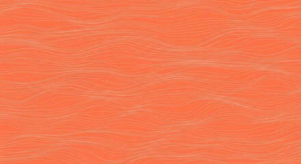 Abstract Coral Wave Pattern: An abstract wave pattern in a coral hue, evoking a sense of movement and fluidity. the smooth transitions create a visually calming and aesthetically pleasing design.