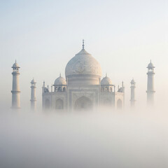 The Taj Mahal isn’t just white marble—its colors change with the sky. 🌅 Pink at dawn, dazzling white at noon, and golden under moonlight, it reflects time itself. 
