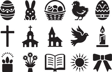 Celebrate Easter and Spring with festive icons!