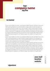 letterhead design 