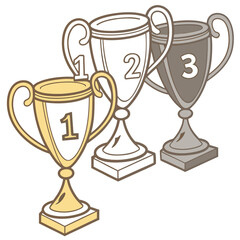 Trophy multiple styles
