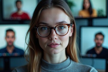 The Multifaceted Reflections of Virtual Connections: A Portrait of a Person Engaged in Multiple Online Interactions