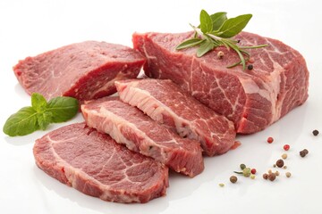 raw beef steak