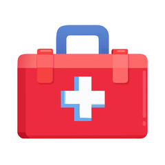 Obraz premium First Aid Kit Colored Icon