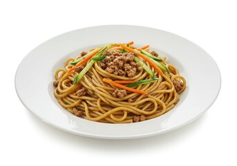  crispy beijing zhajiangmian noodles with dark
