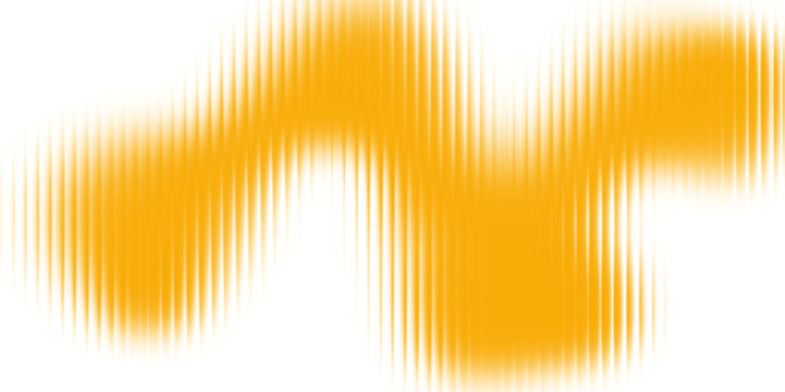 Fototapeta Abstract orange wave with gradient blur effect on white background, modern design element for creative digital projects,  a futuristic look featuring cool glow, soft waves