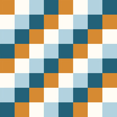 Seamless checkered vector pattern designed. Perfect for textiles, wrapping paper, wallpaper, and digital backgrounds