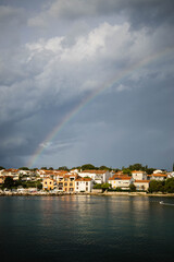 Tęcza nad morzem © Edyta