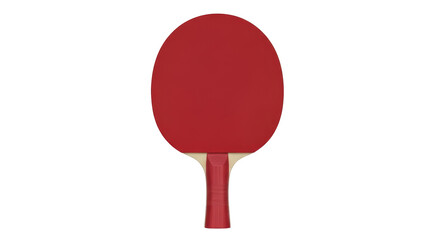 Isolated table tennis racket for indoor sport or recreation, equipment for active leisure