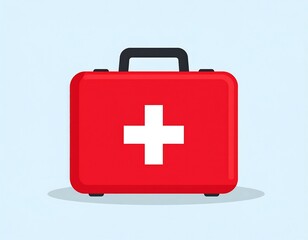 Red first-aid kit icon