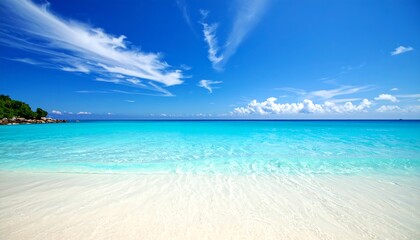 Fototapeta premium Tropical beach scene (25)