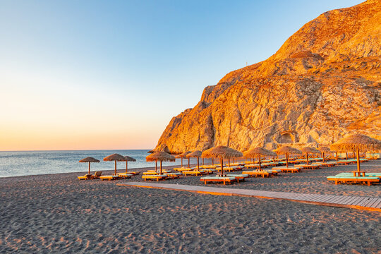 beach at sunset