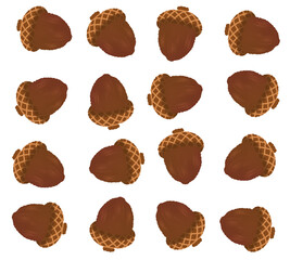 도토리, 떡갈나무, 나무, 가을, 갈색, 네이처, 나뭇잎