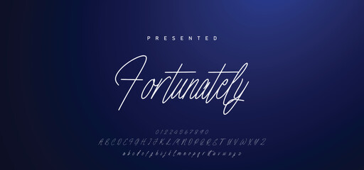 Hand drawn calligraphic vector font. Distress grunge texture. Modern script calligraphy type. ABC typography latin alphabet. © Mark